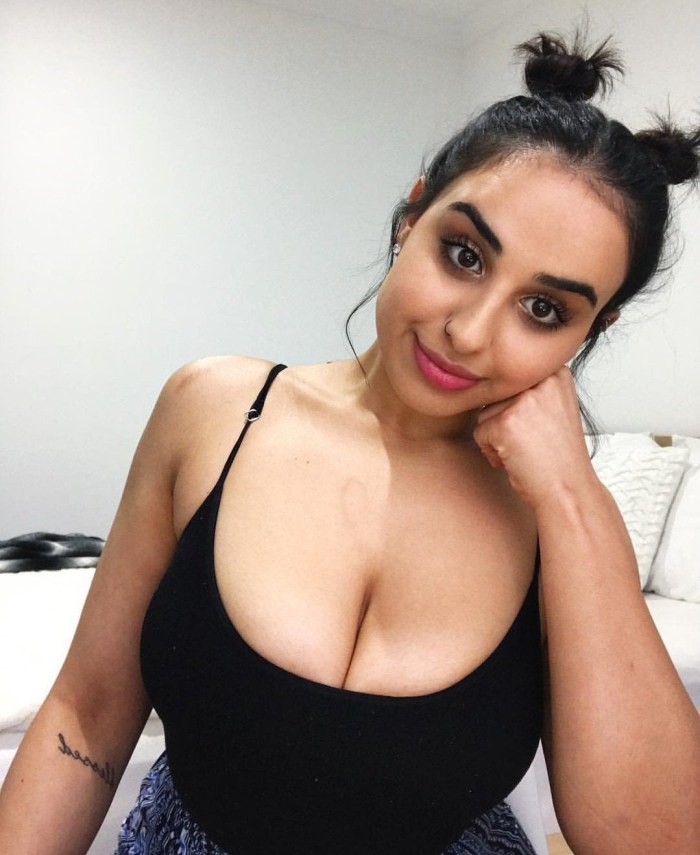 Azerbaijani with a big bust