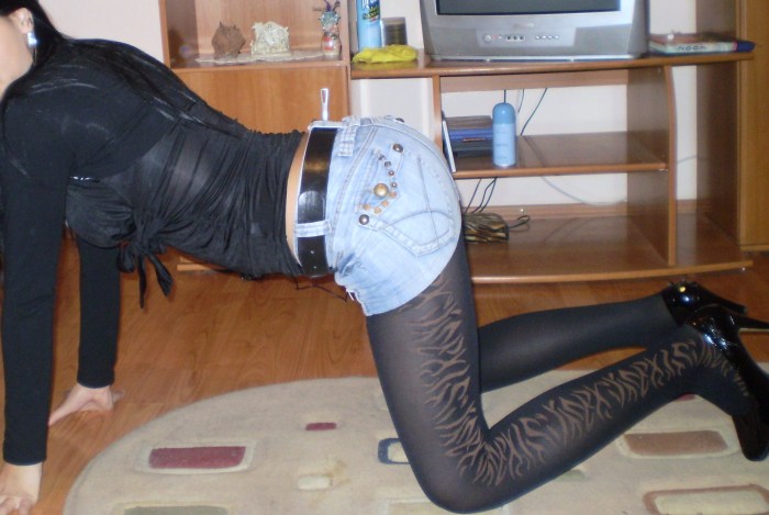 Caucasian girls in stockings Private