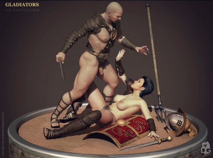 Gladiators were castrated
