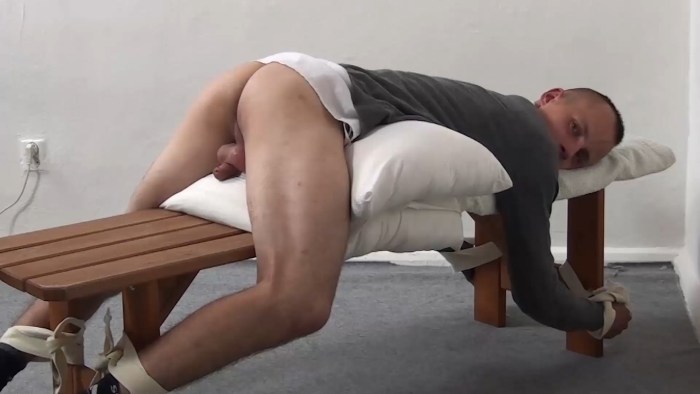 Schoolchildren guys spanking