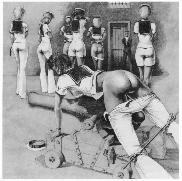 Russian discipline flogging