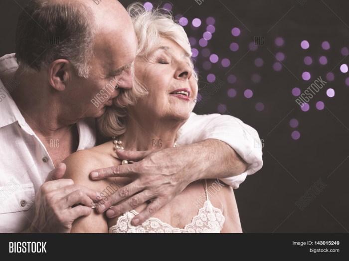 Old people kiss breasts watch for free