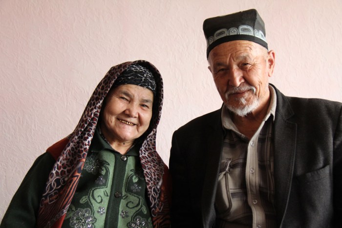 Uzbek grandmother