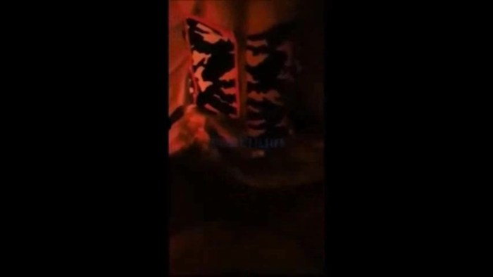 Girl in a hijab in a mosque