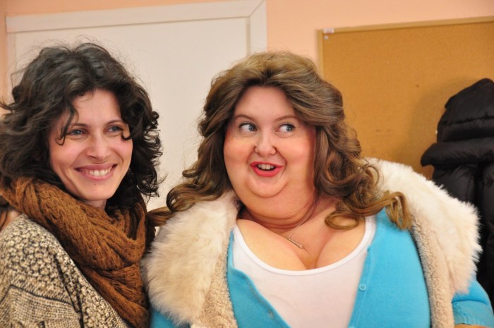 Natalia Kosteneva with her husband