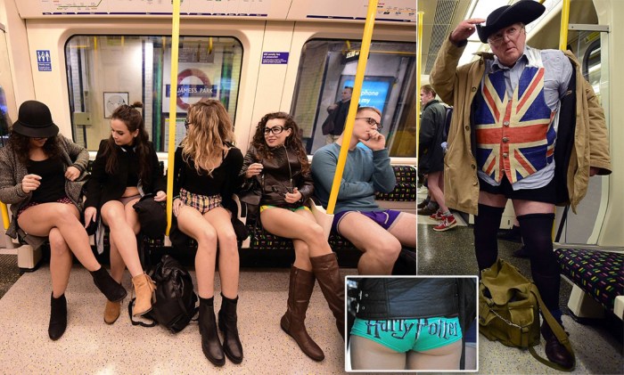 No Pants Subway Ride Russia