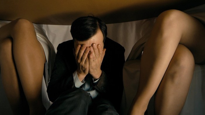 Cheating on his husband in films