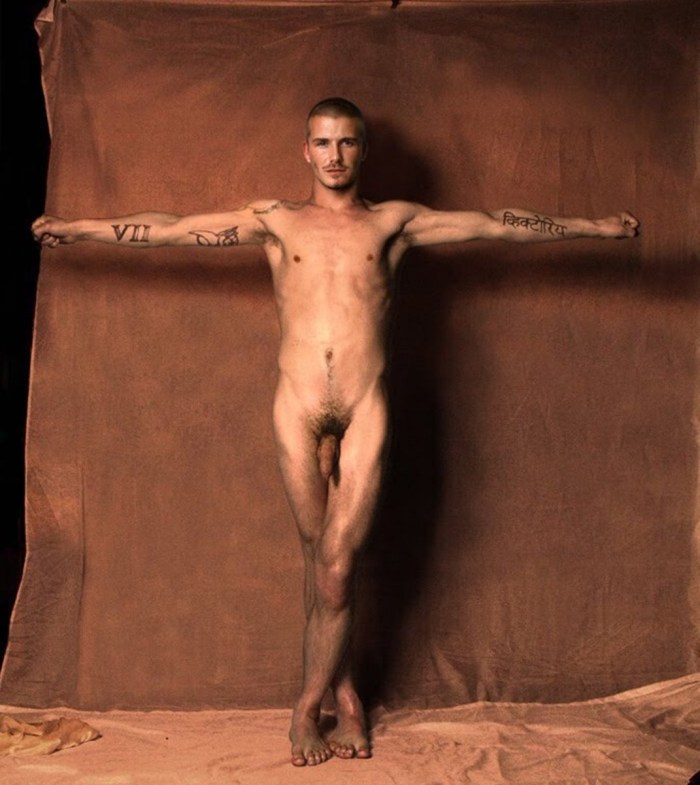 David Beckham actor naked