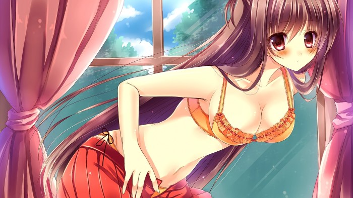 .Blush bra anime