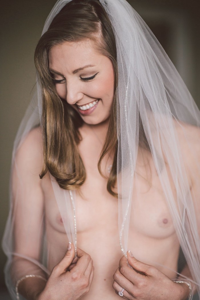 Fucked a busty bride