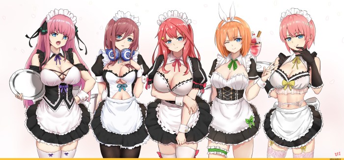 Miku Nakano is maid