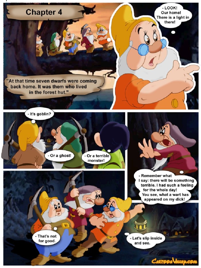 Snow White and seven dwarves comics