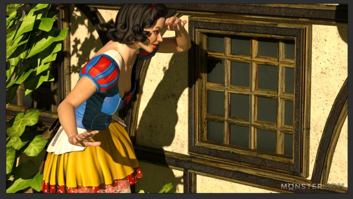 Snow White and 7 gnomes hentai