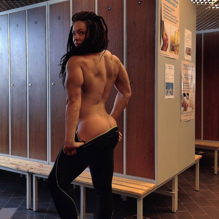 Katyukha Kuznetsova bodybuilder drain