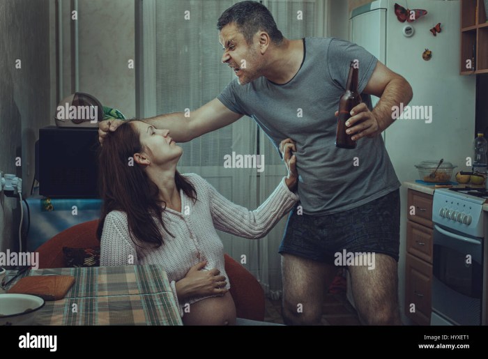 A man who beats his wife