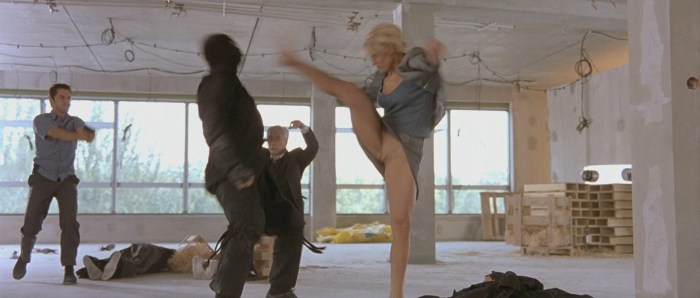 Erika Eleniak in the siege