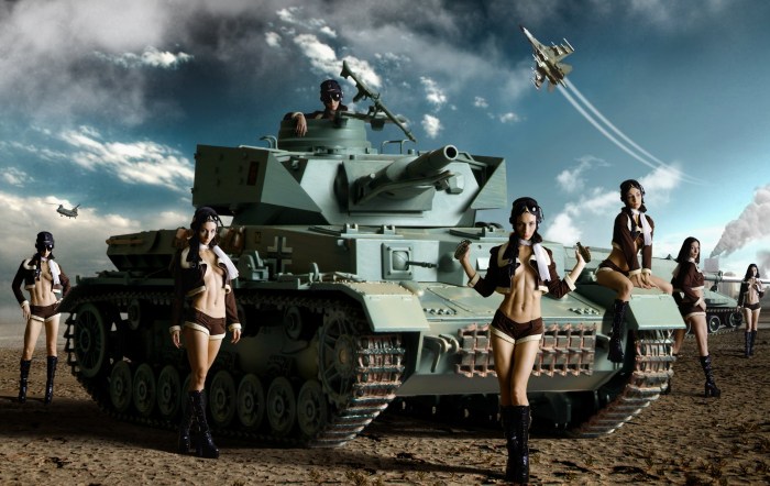 Vorld of the girl tank tanker