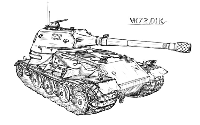Coloring from the game World of Tanks tank T34