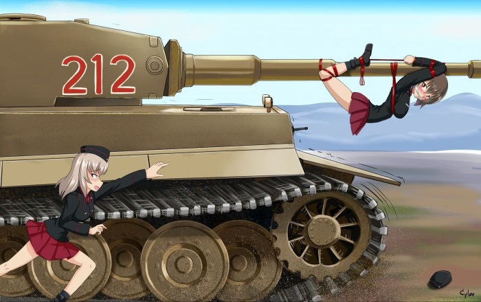 Girls und Panzer Tiger 2
