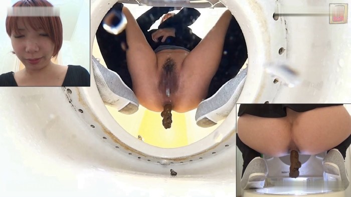 Masturbation in the toilet Japanese