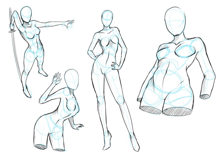 Anatomy of anime girl