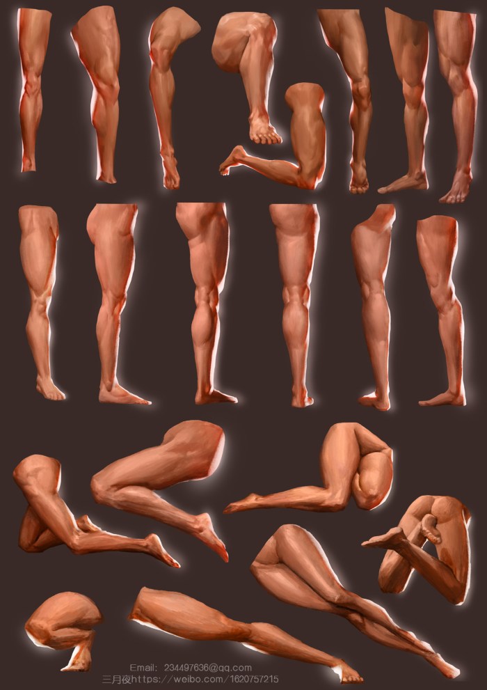 Body from different angles