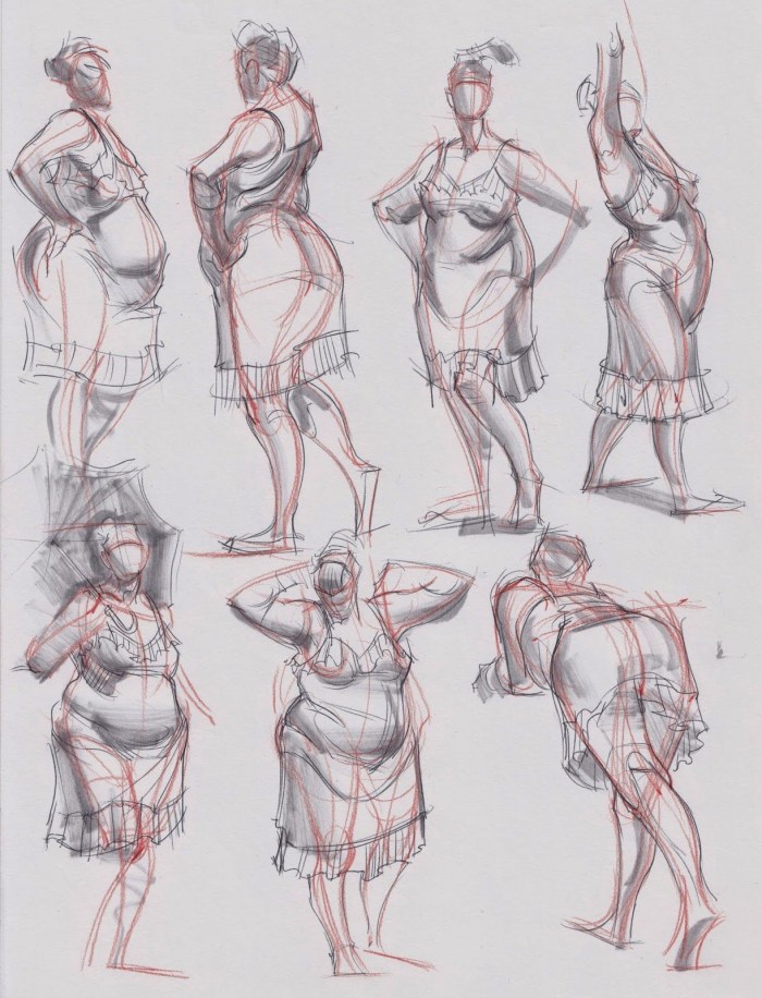 Anatomy reference poses