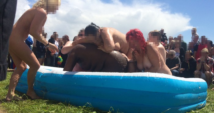 Naked natural in nature