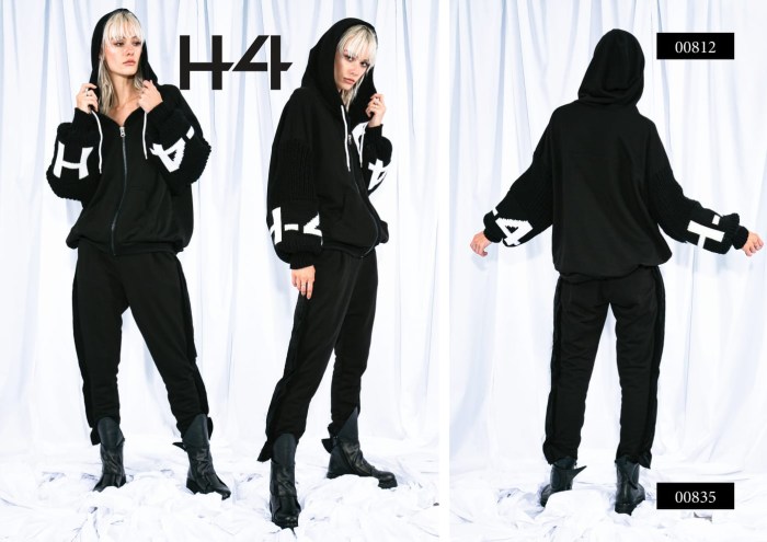 Clothes of the brand H4