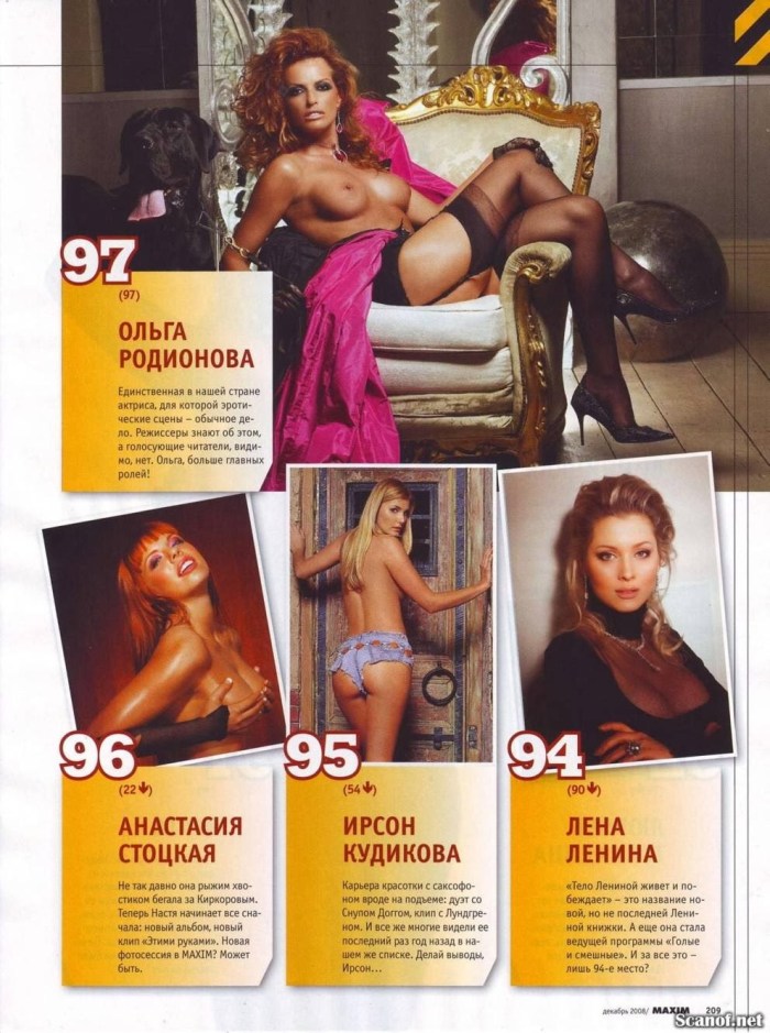 Russian actresses in bed scenes