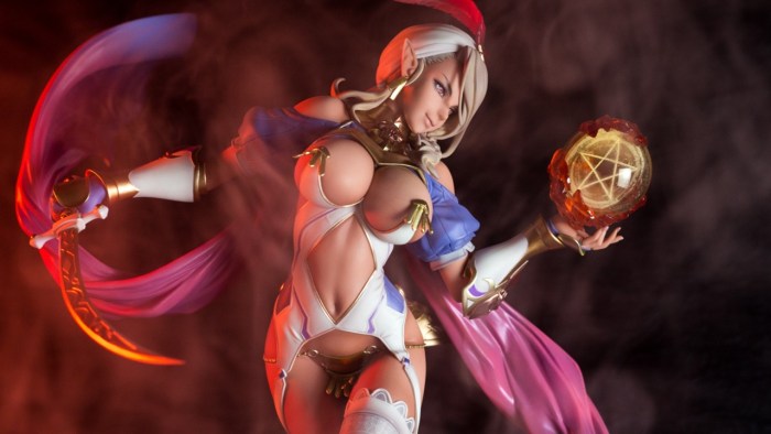 The normal body of the girl