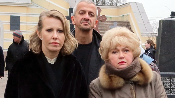 Narusova and Sobchak Anatoly