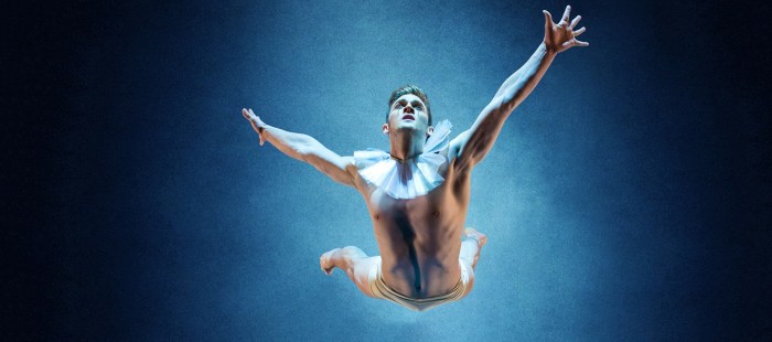 Naked circus artists