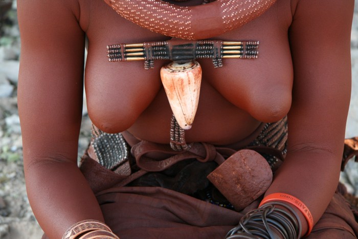Naked women of wild tribes
