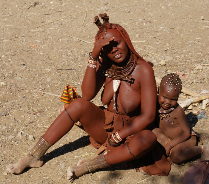 Khimba woman naked tribe