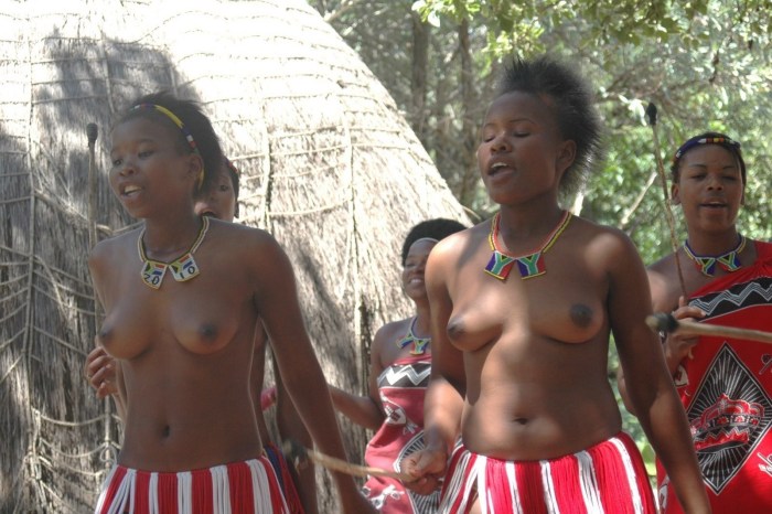 Naked African Aborigines