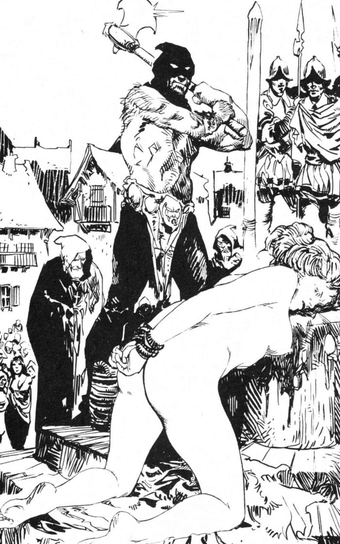 BDSM comics erotic executions