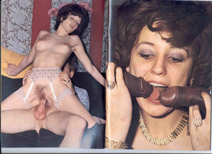 Hippie gangbang retro