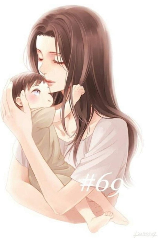 In love pair at sunset