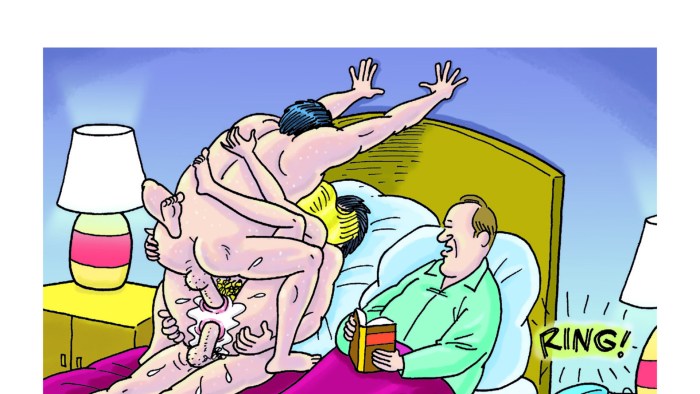 Drawings by the artist Doug Sneyd XXX