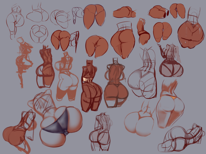 Naked women blonde from below