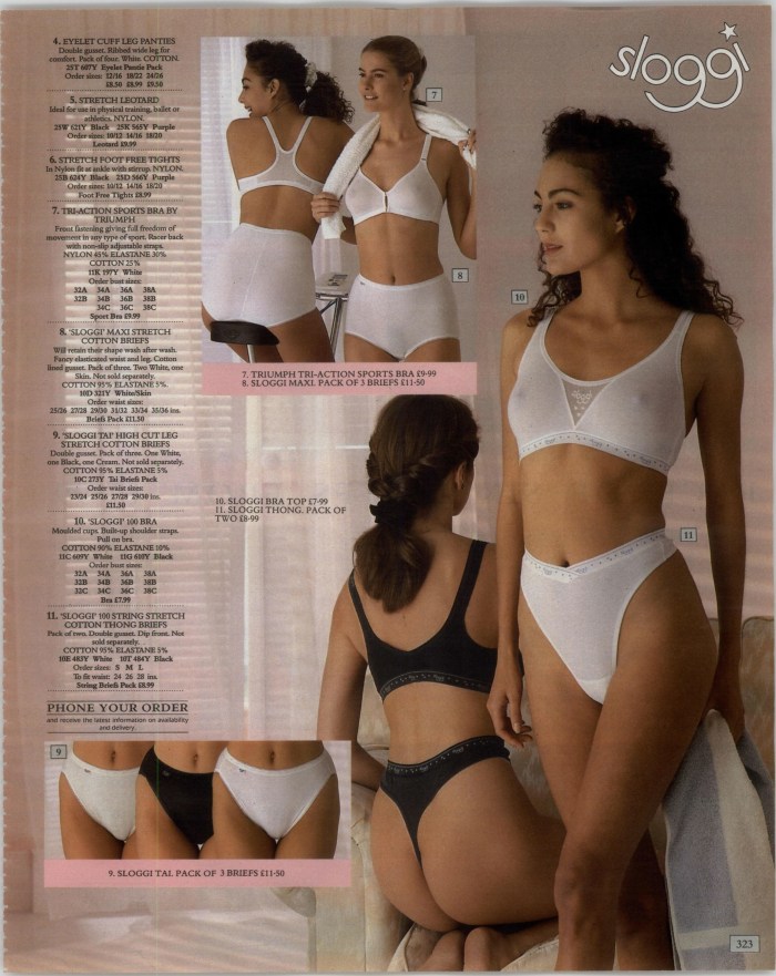 Triumph Lingerie Catalog Scan
