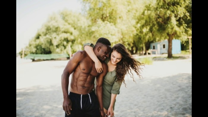 Photo shoot paired with a man Africa