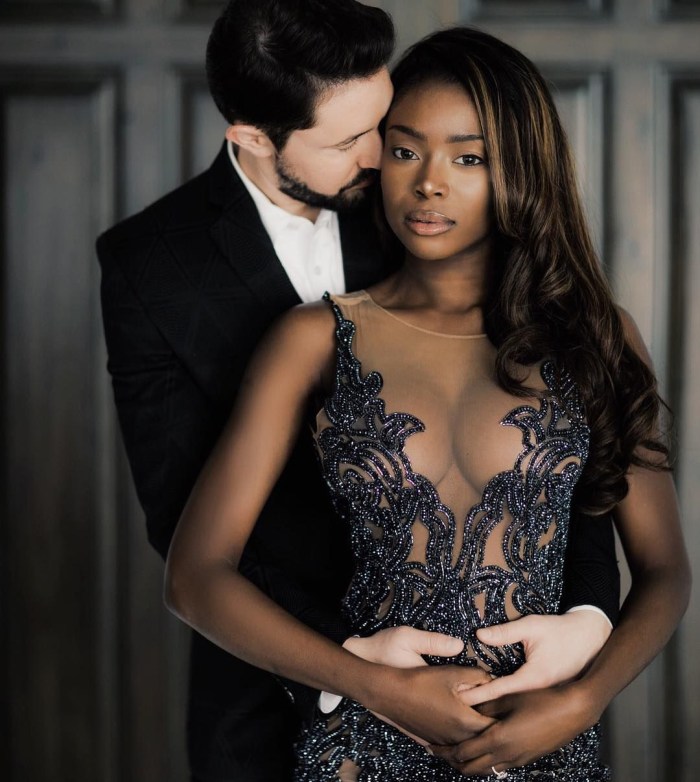 White man and black woman