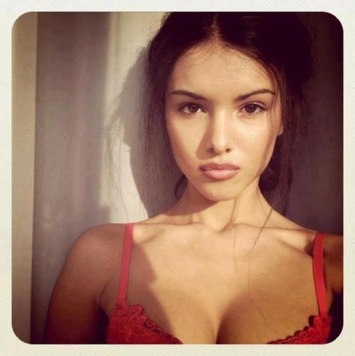 Olga Dibtseva in tights