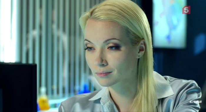 Anastasia Stotskaya in a swimsuit