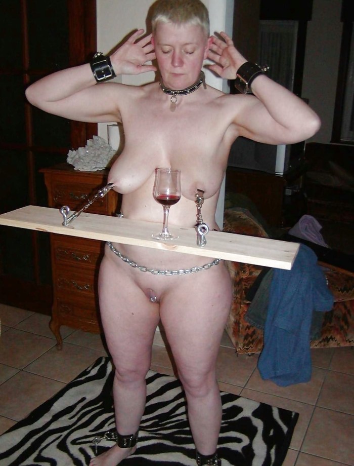 Old naked grandmas in the BDSM slave