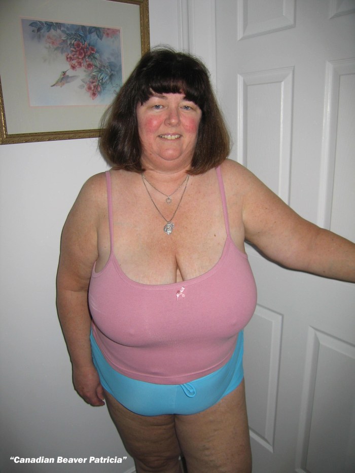 Elderly bbw in shorts