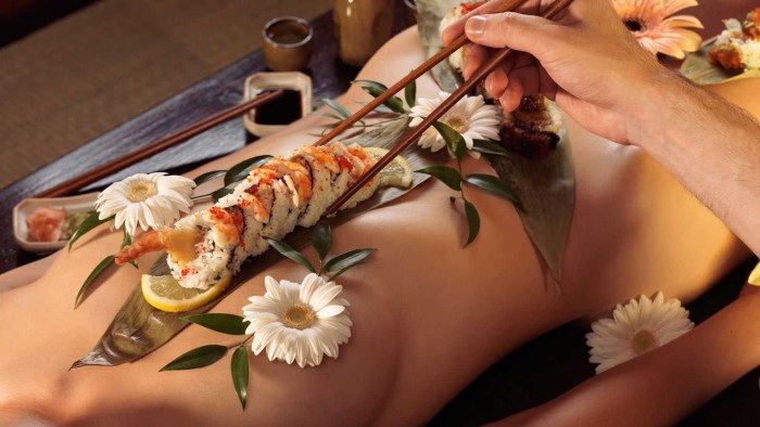 Nyotaimori restaurant network, Japan