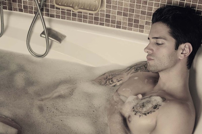 Romantic in the bath